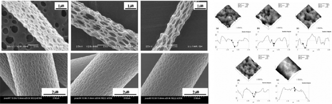 Effect of Collector Temperature on the Porous Structure of Electrospun Fibers